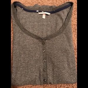 Victoria’s Secret Scoop Neck Henley